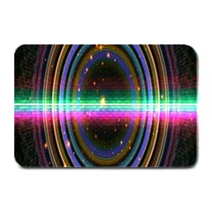 Spectrum Space Line Rainbow Hole Plate Mats