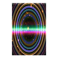 Spectrum Space Line Rainbow Hole Shower Curtain 48  X 72  (small)  by Mariart