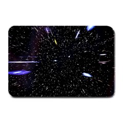 Space Warp Speed Hyperspace Through Starfield Nebula Space Star Hole Galaxy Plate Mats by Mariart