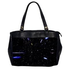 Space Warp Speed Hyperspace Through Starfield Nebula Space Star Hole Galaxy Office Handbags by Mariart