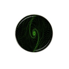 Space Green Hypnotizing Tunnel Animation Hole Polka Green Hat Clip Ball Marker