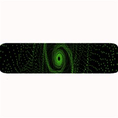 Space Green Hypnotizing Tunnel Animation Hole Polka Green Large Bar Mats by Mariart