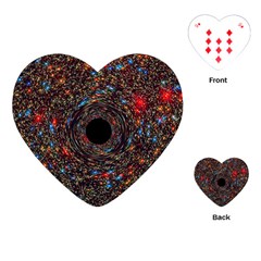 Space Star Light Black Hole Playing Cards (heart) 