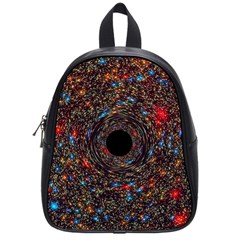 Space Star Light Black Hole School Bag (small) by Mariart