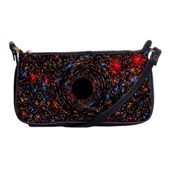 Space Star Light Black Hole Shoulder Clutch Bags