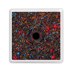 Space Star Light Black Hole Memory Card Reader (square)  by Mariart