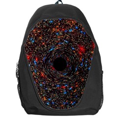 Space Star Light Black Hole Backpack Bag by Mariart