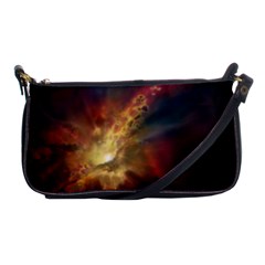 Sun Light Galaxy Shoulder Clutch Bags by Mariart