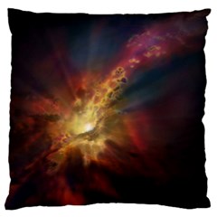 Sun Light Galaxy Large Cushion Case (one Side) by Mariart