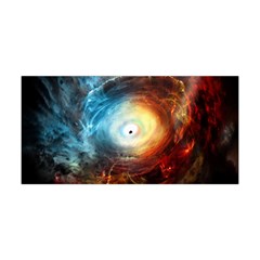 Supermassive Black Hole Galaxy Is Hidden Behind Worldwide Network Yoga Headband by Mariart