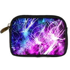 Space Galaxy Purple Blue Digital Camera Cases by Mariart