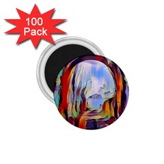 Abstract Tunnel 1 75  Magnets (100 Pack) 