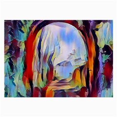 Abstract Tunnel Large Glasses Cloth