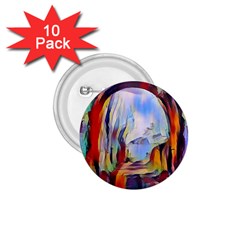 Abstract Tunnel 1 75  Buttons (10 Pack) by NouveauDesign