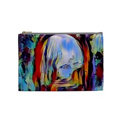 Abstract Tunnel Cosmetic Bag (medium)  by NouveauDesign