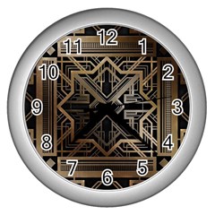 Art Nouveau Wall Clocks (Silver) 