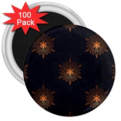 Winter Pattern 11 3  Magnets (100 pack)
