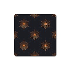 Winter Pattern 11 Square Magnet