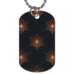 Winter Pattern 11 Dog Tag (Two Sides)