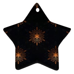 Winter Pattern 11 Star Ornament (Two Sides)