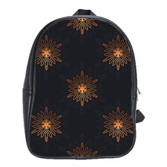 Winter Pattern 11 School Bag (Large)