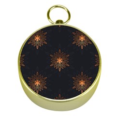 Winter Pattern 11 Gold Compasses
