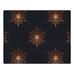 Winter Pattern 11 Double Sided Flano Blanket (Large) 