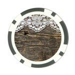 Shabbychicwoodwall Poker Chip Card Guard (10 pack) Front