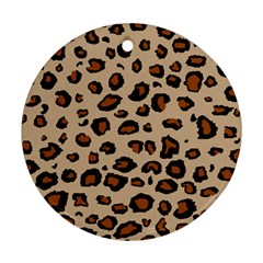 Leopard Print Ornament (round) by TRENDYcouture