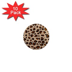 Leopard Print 1  Mini Magnet (10 Pack) 