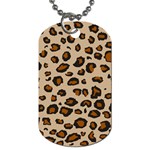 Leopard Print Dog Tag (Two Sides)