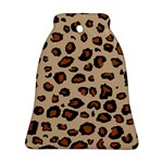 Leopard Print Bell Ornament (Two Sides)