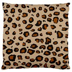 Leopard Print Large Cushion Case (One Side)