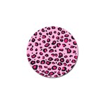 Pink Leopard Golf Ball Marker (4 pack)