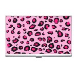 Pink Leopard Business Card Holders