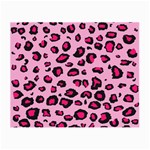 Pink Leopard Small Glasses Cloth (2-Side) Back