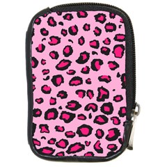 Pink Leopard Compact Camera Cases by TRENDYcouture