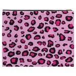 Pink Leopard Cosmetic Bag (XXXL)  Back