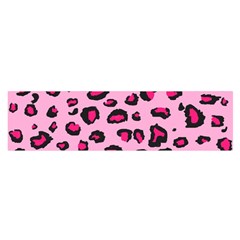 Pink Leopard Satin Scarf (oblong) by TRENDYcouture