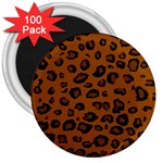 Dark Leopard 3  Magnets (100 pack)