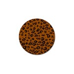 Dark Leopard Golf Ball Marker