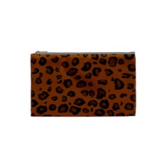 Dark Leopard Cosmetic Bag (small)  by TRENDYcouture