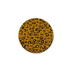 Golden Leopard Golf Ball Marker by TRENDYcouture