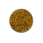 Golden Leopard Hat Clip Ball Marker