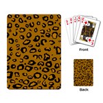 Golden Leopard Playing Card