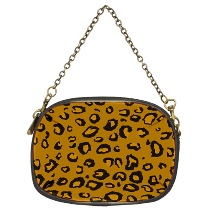 Golden Leopard Chain Purses (Two Sides) 