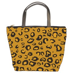 Golden Leopard Bucket Bags by TRENDYcouture