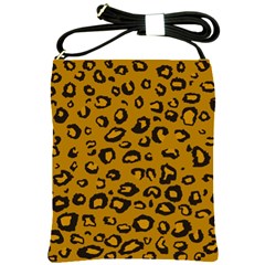 Golden Leopard Shoulder Sling Bags by TRENDYcouture