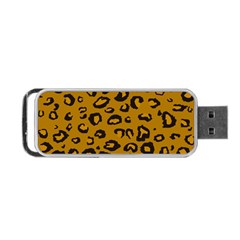 Golden Leopard Portable Usb Flash (one Side)