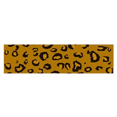 Golden Leopard Satin Scarf (oblong) by TRENDYcouture